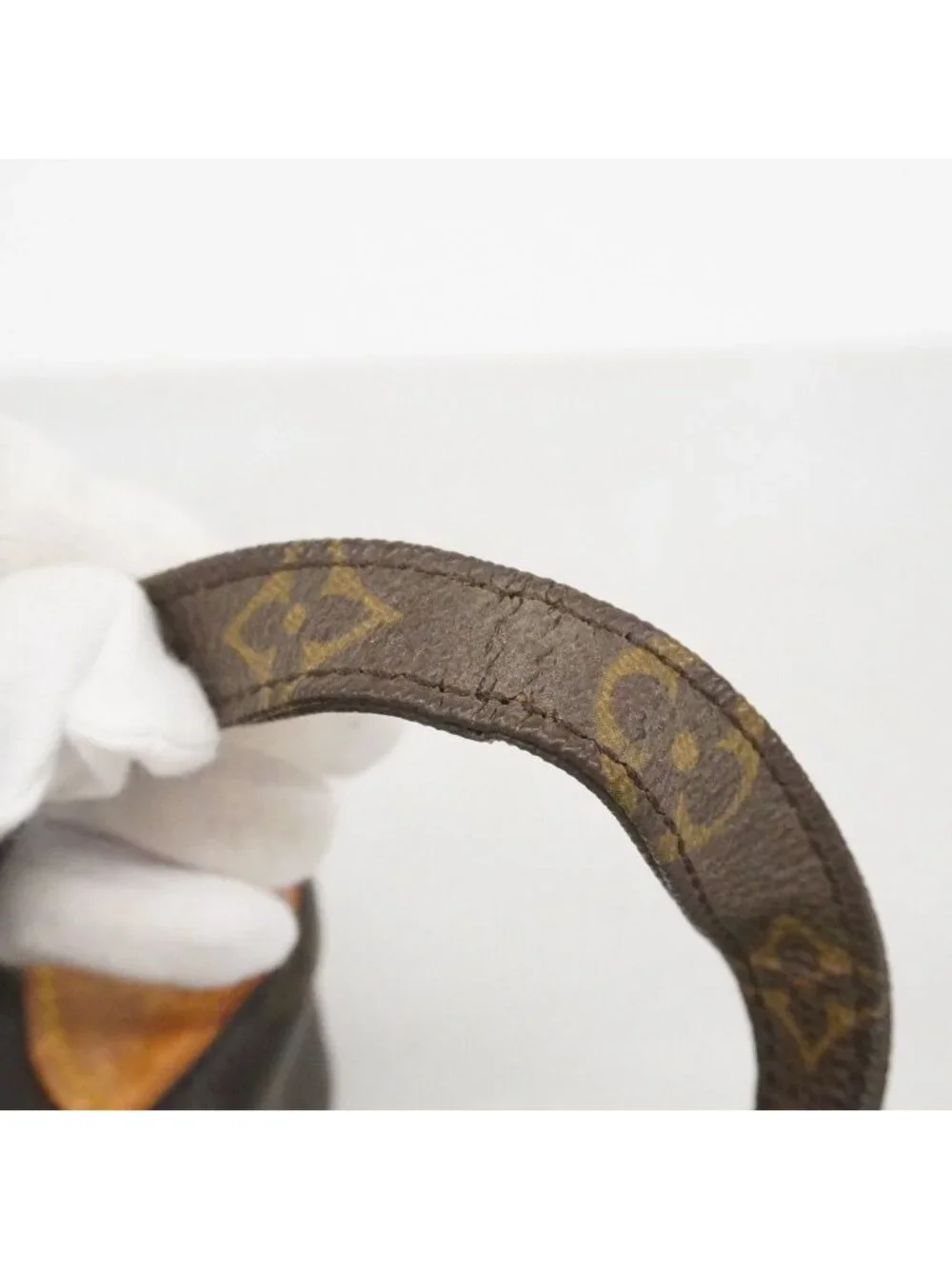 Louis Vuitton Clutch Monogram Marly Dragonne GM Brown